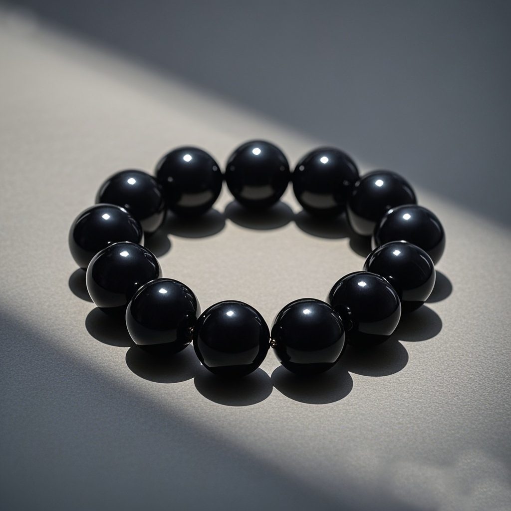 Natural Agate Bracelet Purify Magnetic Field Enhance Fortune